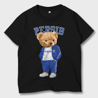 Baju Kaos Anak Teddy Bear Persib Bandung Viking Bobotoh Atasan Anak Laki - Laki Perempuan CSB-01 B