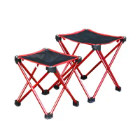 Ultralight Outdoor Fishing Chair Mini Folding Stool Portable Foldable Stool Lightweight Camping Chair for Fishing Travel Hiking