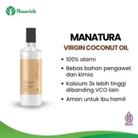 Manatura VCO (Virgin Coconut Oil) – Minyak Kelapa Murni Cold Pressed