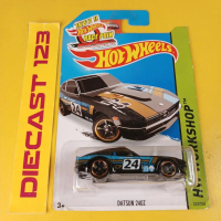 Hot Wheels DATSUN 240Z Black Hotwheels HW WORKSHOP THEN AND NOW