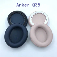 Ear Pads for Anker Soundcore Life Q10 Q20 Q30 Q35 Headset Headphones Leather Sleeve Earphone Earmuff Replacement Earpad Cushions