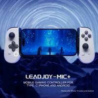 LEADJOY M1C+ Mobile Phone Gamepad Gaming Controller for iPhone 15 Android 3Ds emulator Cloud Gaming with Hall Effect Joystick