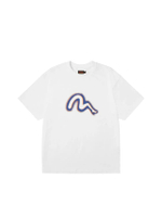 Men T-Shirt High Heel Seagull Print Relax Fit