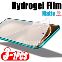 1-3PCS Matte Gel Protective Film For Oppo Find X6 Pro X5 X3 X2 Anti-Fingerprint Hydrogel Film Opo Find X6Pro X5Pro X3Pro X6Pro
