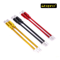 LITEPRO Folding bike Bicycle Flexible Brake Cable Guide Adjustable Front/Rear Bike Parts Cycling Parts For Birdy Bicycle