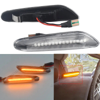 Sesuai untuk BMW 1/3/5 Siri E81/E90/E60 LED Fender Light Sisi Lampu Isyarat Giliran Lampu Sisi