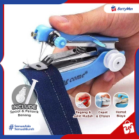 Mesin Jahit Tangan Mini Portable Springcome Handheld Sewing Machine Manual Travel Friendly Cocok unt