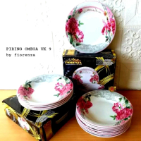 Fiorenza Piring makan omega 9.25inch (6pcs)