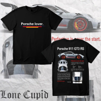 Porsche 911 GT3 RS FERRARI F40 PINK Porsche 997 GT3 RS Porsche 996 GT3 RS RETRO TEE COTTON T-SHIRT C