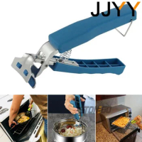 Hot Dish Plate Bowl Clip Clamp Gripper Hot Pot Pan Bowl Holder Handle Plate Tongs for Various Container Sizes Kitchen Tools