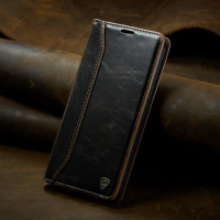 Samsung A71 4G a71 4g C002 CASEON FLIP LEATHER CASE HORSE SERIES