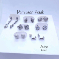 Anting Perak 925.Anting Tusuk Variasi