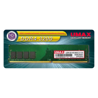 【UMAX】DDR4 3200 16GB 桌上型記憶體(2048x8)
