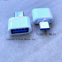 Type C OTG Adapter USB Type-C Male USB3.0 Female OTG Connector White Mini Type C Type-C OTG Connector Adapter
