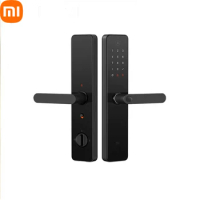 Xiaomi Smart Door Lock 1S 3D Semiconductor Fingerprint Recognition Support Bluetooth Ios System Electronic Doorbell Safety