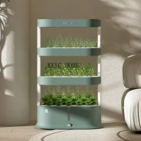Hydroponics Growing System Indoor Vertical Garden Planter Small Smart Hydroponics Growing System Plant Greenhouse Flowerpot Kit