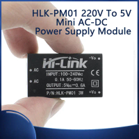 Module Nguồn AC-DC Mini, HLK-PM01, 220V Đến 5V, Bộ Chuyển Đổi Nhà Thông Minh, Đơn Vị Nguồn, Để Sử Dụ