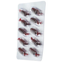 Props Supplies Plasma Capsules Toy Toys Edible Bloody Halloween Prank Plastic Scary