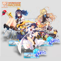 Azur Lane 301-400 Anime Characters Acrylic Display Stand Model Office Desktop Sign Gift Doll Collection Props Figure Ornaments