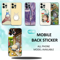 TOTORO - PHONE BACK SKIN / SCREEN PROTECTOR FILM STICKER (3M Wrap ALL MODEL)