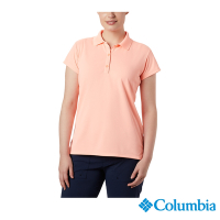 Columbia 哥倫比亞 女款-Omni Shade UPF50快排Polo衫-粉紅 UFL60870PK /S22