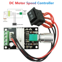 DC 6V 12V 24V 28V 3A PWM DC Motor Speed Controller Adjustable Speed DC Motor Driver Forward Reverse Switch CS CCS