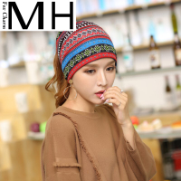 韓國歐美復古甜美百搭帽子發帶寬邊發箍洗臉包頭巾頭套發套頭飾女
