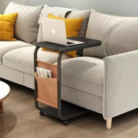 Side table, mobile coffee table, simple small table, small square , sofa, side , bedside table End Tables
