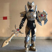 Human Wearable Emperor Xia Armor Hero Cosplay Clothing Full Set Of Performance Costumes And Props Birthday Party Cool
