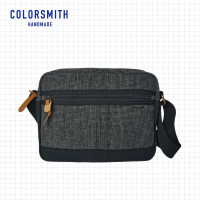 【COLORSMITH】UC．方型側背包．UC1126-A-BK(台灣原創品包包品牌)