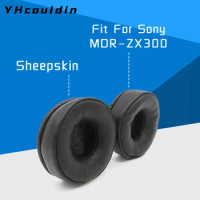 Sheepskin Earpads for Sony MDR ZX300 MDR-ZX300 Headphone Accessaries Replacemnt Ear Cushions Pads Ge