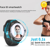 best sell 4G lte kc10 Smart watch Phone 3GB 32GB 1.6'' Sport SmartWatch Men woman with Dual Cameras GPS big Battery Face ID open
