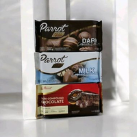 Parrot Compound Chocolate Milk/ Dark Gold/ Dark Compound 250g Dark Compound