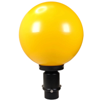 【彩渝】250MM PE 2.5英吋 庭園燈(戶外球形庭園燈 球形燈罩 觀景燈 造景燈 可搭LED)