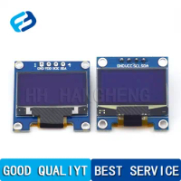 0.96 inch blue yellow and blue two-color white I2C IIC communication display OLED LCD screen module