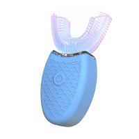 +NICE= ผู้ใหญ่อัตโนมัติ U ประเภทแปรงสีฟันไฟฟ้าเครื่องมือทันตกรรมอัลตราโซนิกไวท์เทนนิ่งซิลิโคนกันน้ำแปรงสีฟันปาก