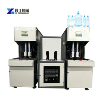 2021 Hot Sale Fully Automatic Plastic Water Bottle Making Machinery Stretch Blow Moulding Machine PET Bottle Blowing Machine