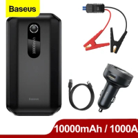 Baseus Car Jump Starter Pro 3000A Portable Auto Powerbank Battery Car Booster Battery Emergency Starter Battery for Car
