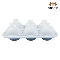 矽膠網球冰格冰球威士忌冰塊模具奶茶飲料製冰盒矽膠冰塊模具