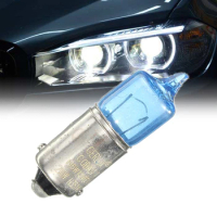 2pcs 6W BAX9S H6W Super White 5000K Car Auto Xenon Sidelight Bulbs Turn Signal Lamp Bulbs Car Light Source DC12V Car Styling