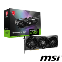 MSI微星 GeForce RTX 4060 Ti GAMING X SLIM 8G 顯示卡