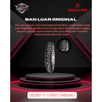 Swallow Ban Luar 130/80-17 Street Enduro Tubeless