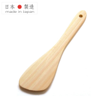 【KISOU】日本產無上漆檜木鍋鏟26cm(日本製)