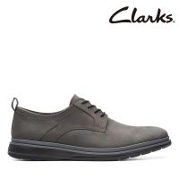 Clarks 男鞋 Chantry Lo 超輕量紳士素面休閒鞋 皮鞋(CLM74554C)