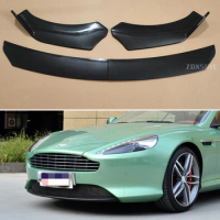 For Aston Martin Virage 2012--2014 Year Front Bumper Lip Splitter Spoiler Body Kit Gloss Black