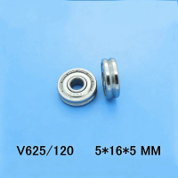Vòng bi rãnh đáy tròn 5×16×5 mm V625ZZ, vòng bi con lăn trượt cho trục/ròng rọc