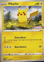 Pokemon Trading Card TCG Original Koleksi Pikachu Indomaret