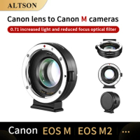 ALTSON EF-EOS M Booster Filter Adapter Ring Is Suitable For Canon M100 M50 M6 M6 Second Generation M200 M5 Small Spittoon