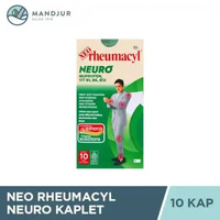 Neo Rheumacyl Neuro 10 Tablet - Vitamin Neurotropik Nyeri Kram dan Kebas
