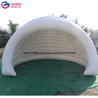 Giant inflatable igloo dome house air dome tents for outdoor events white inflatable igloo dome tent for rental